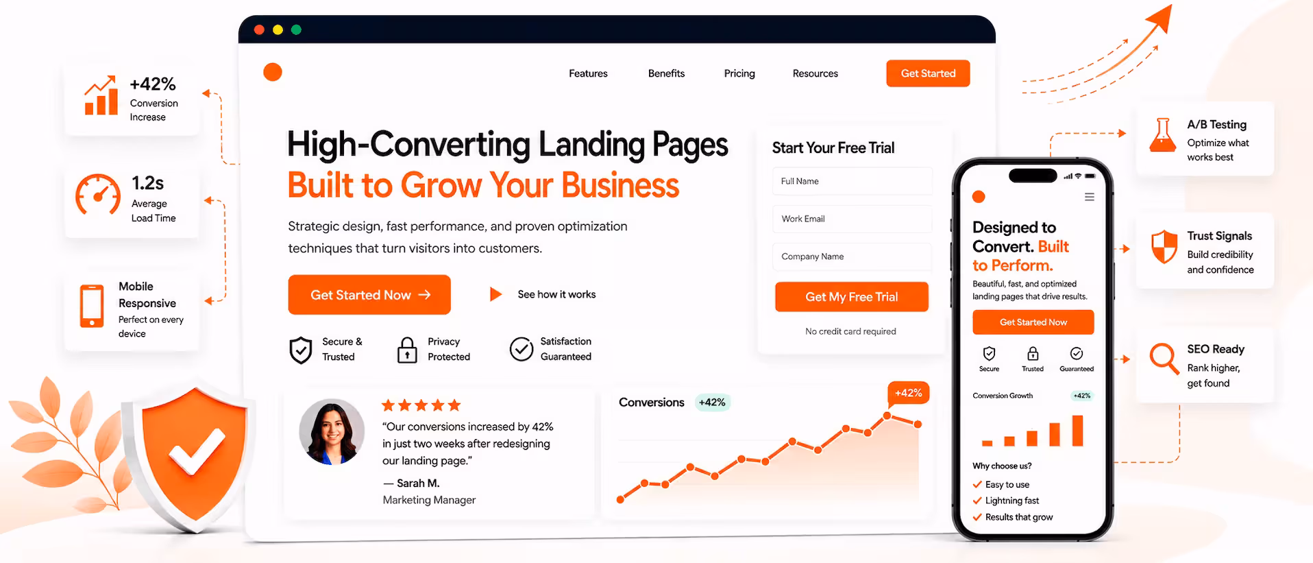 Landing Page Design Tips for Better Conversions